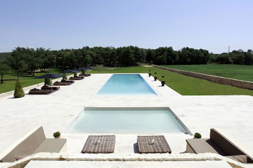 Swimming Pool in the Luberon in Provence