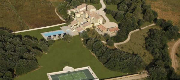 mas 14 Rooms for seasonal rent on ALES (30100) Rental Mas Alès 14 Rooms 560 m²